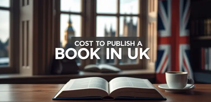 How much does it cost to publish a book in UK?